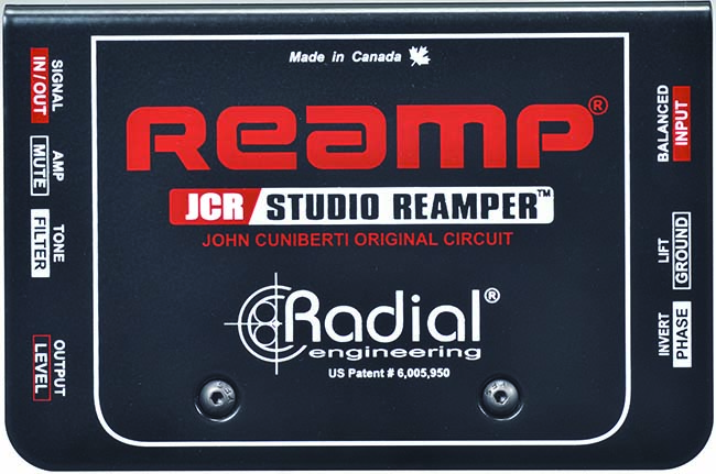 Reamp JCR リアンプボックス www.sudouestprimeurs.fr